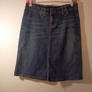 Sergio Valente Vintage Classic Denim Skirt sz Medium